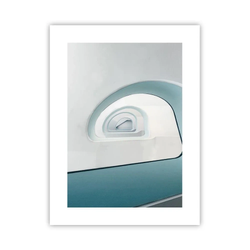 Plakat - Do dna błękitu - 30x40 cm