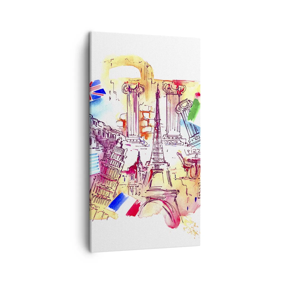 Obraz na płótnie - Europejskie tourne - 45x80 cm