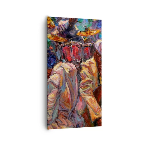 Obraz na płótnie - W jednym rytmie - 65x120 cm