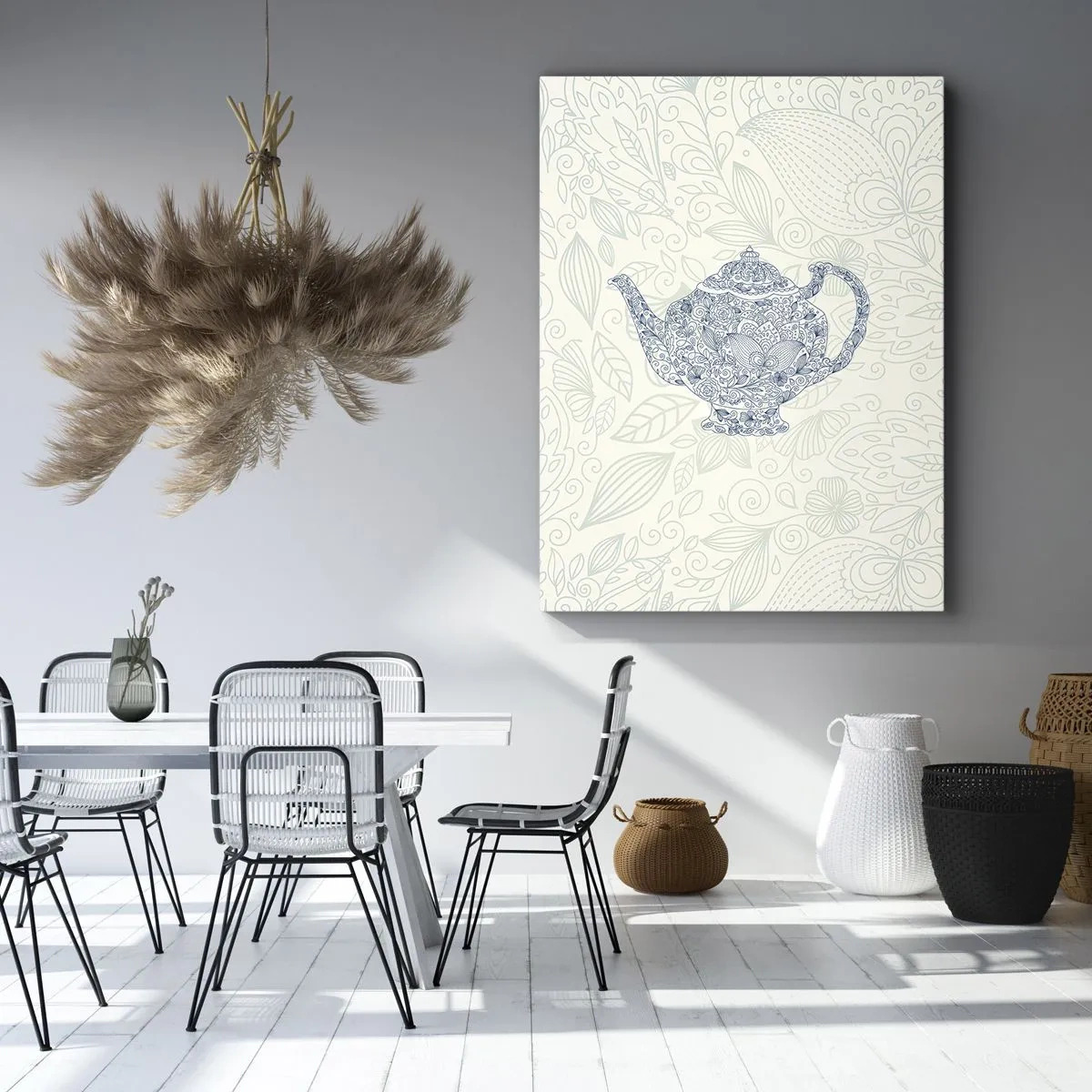 Obraz na płótnie - Herbaty czar - 45x80 cm
