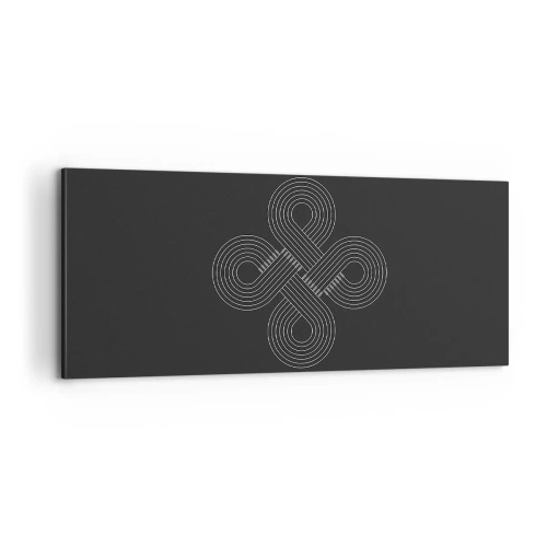 Obraz na płótnie - W duchu celtyckim - 100x40 cm