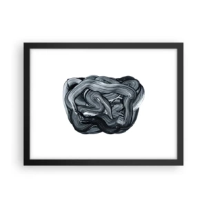 Plakat w czarnej ramie - To nie takie proste - 40x30 cm