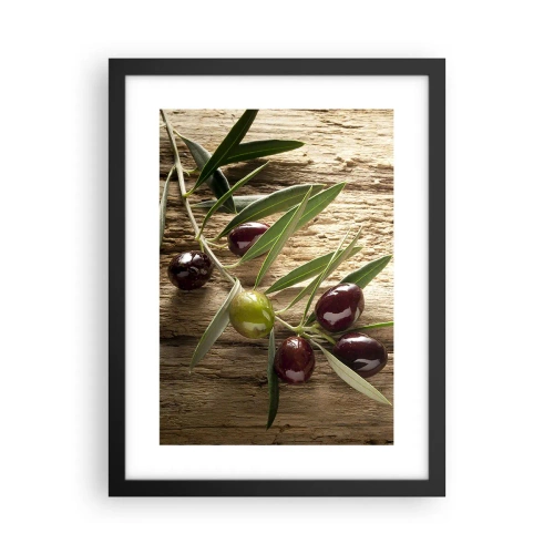 Plakat w czarnej ramie - Prosto od natury - 30x40 cm