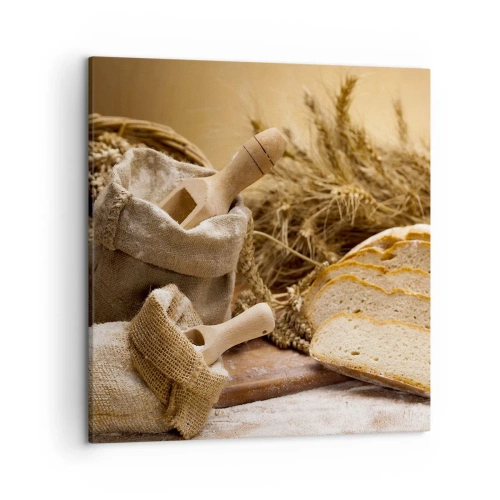 Obraz na płótnie - Jak nożem uciął - 50x50 cm