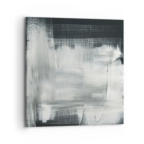 Obraz na płótnie - Utkane z pionu i poziomu - 70x70 cm