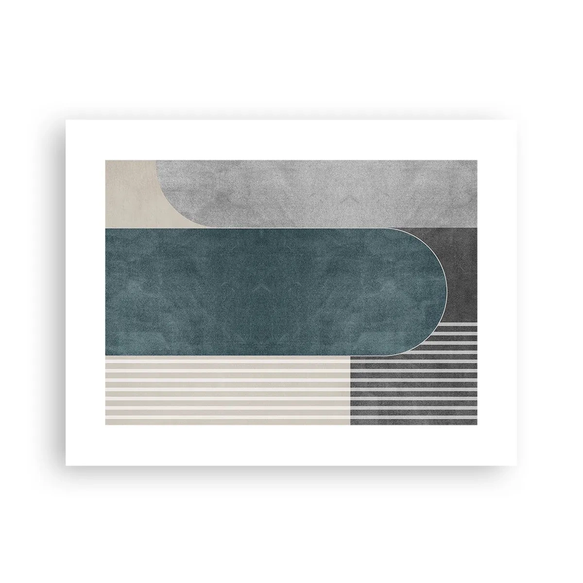 Plakat - Kompozycja na poziomie - 40x30 cm