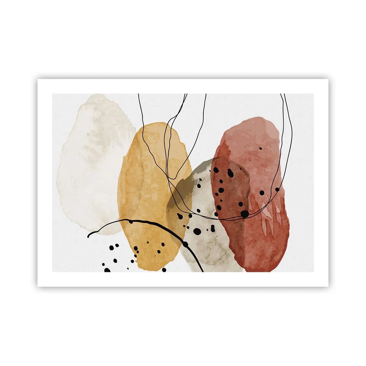 Plakat - Jak powietrze lekkie, przejrzyste - 70x50 cm