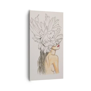 Obraz na płótnie - Piękność ukoronowana - 65x120 cm