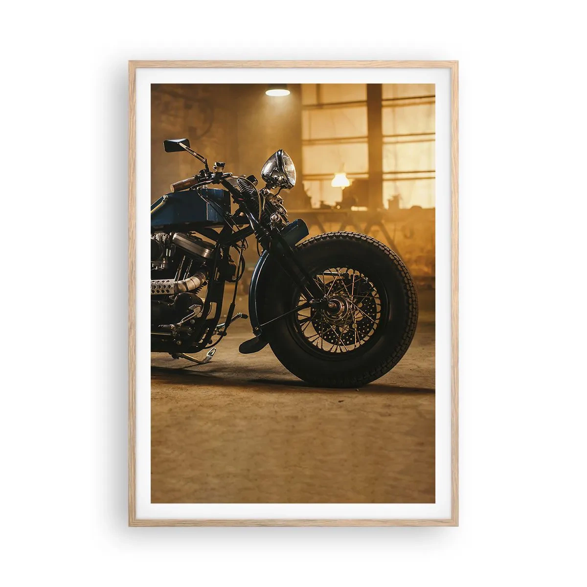 Plakat w ramie jasny dąb - Mogę wszystko - 70x100 cm