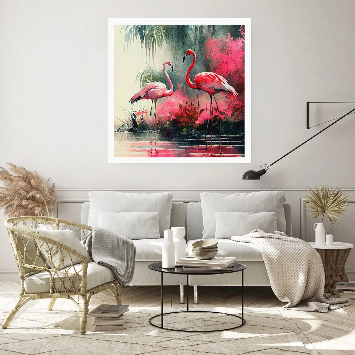 Plakat - Lekcja naturalnego wdzięku - 50x50 cm