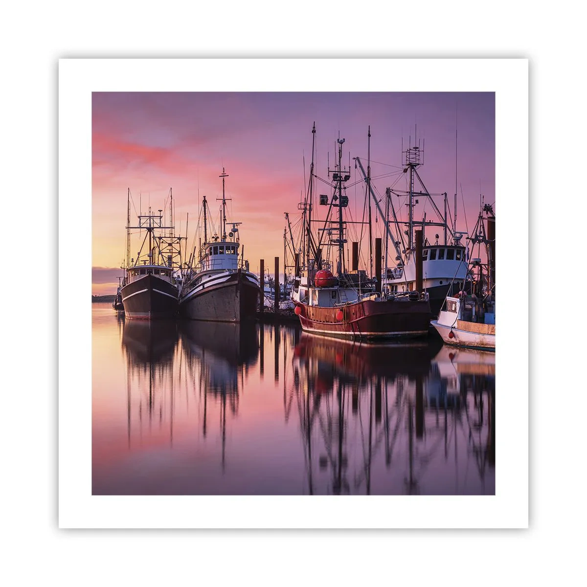 Plakat - Przed kolejnym dniem - 50x50 cm