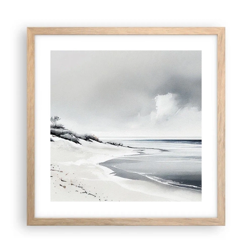 Plakat w ramie jasny dąb - Od zawsze razem - 40x40 cm