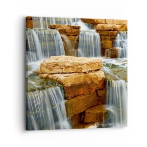 Obraz na płótnie - Schody do nieba - 30x30 cm