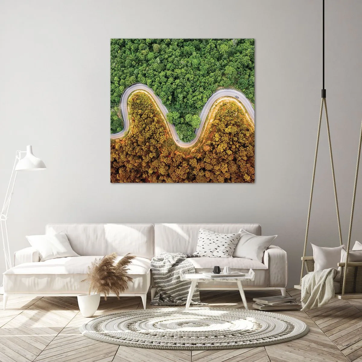 Obraz na płótnie - Granice i przełomy - 70x70 cm