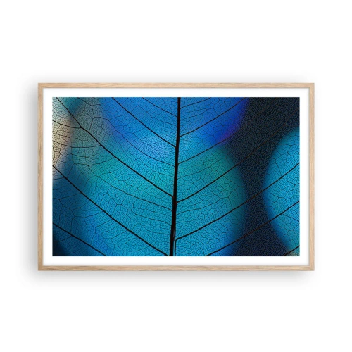 Plakat w ramie jasny dąb - Misterna budowa - 91x61 cm