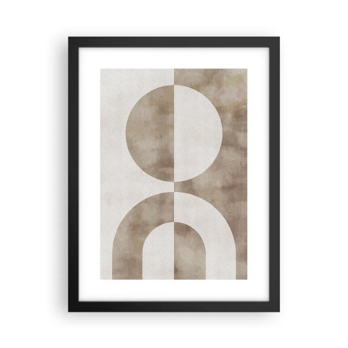 Plakat w czarnej ramie - Podobieństwa i różnice - 30x40 cm