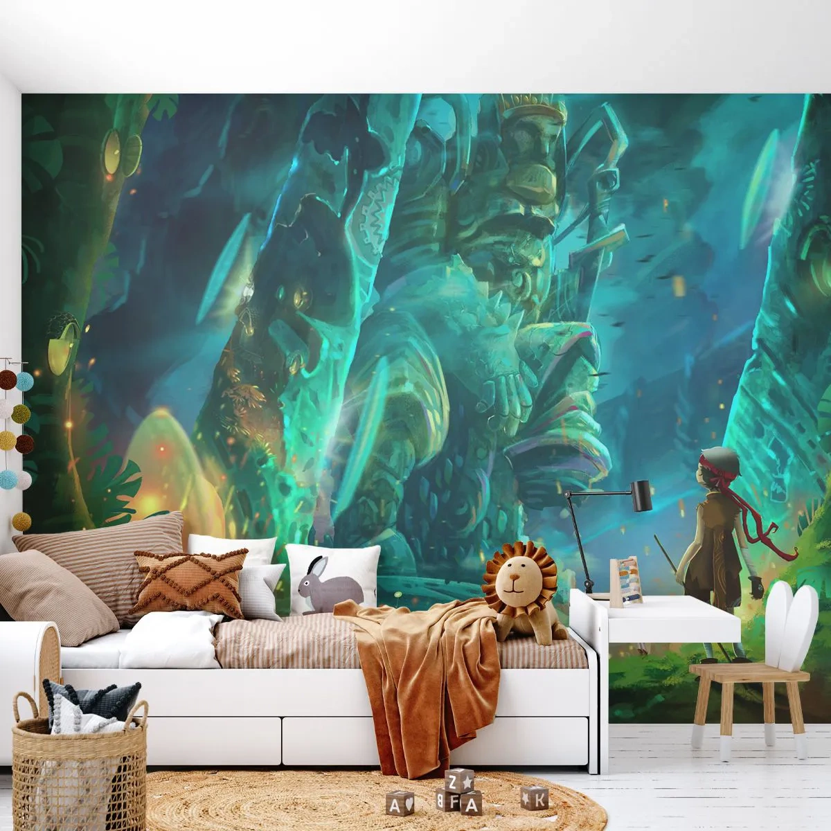 Fototapeta Samoprzylepna Deluxe Sticker - Z wielkiej Księgi Baśni - Fantasy, Bajka Dla Dzieci, Baśń - 250x175 cm
