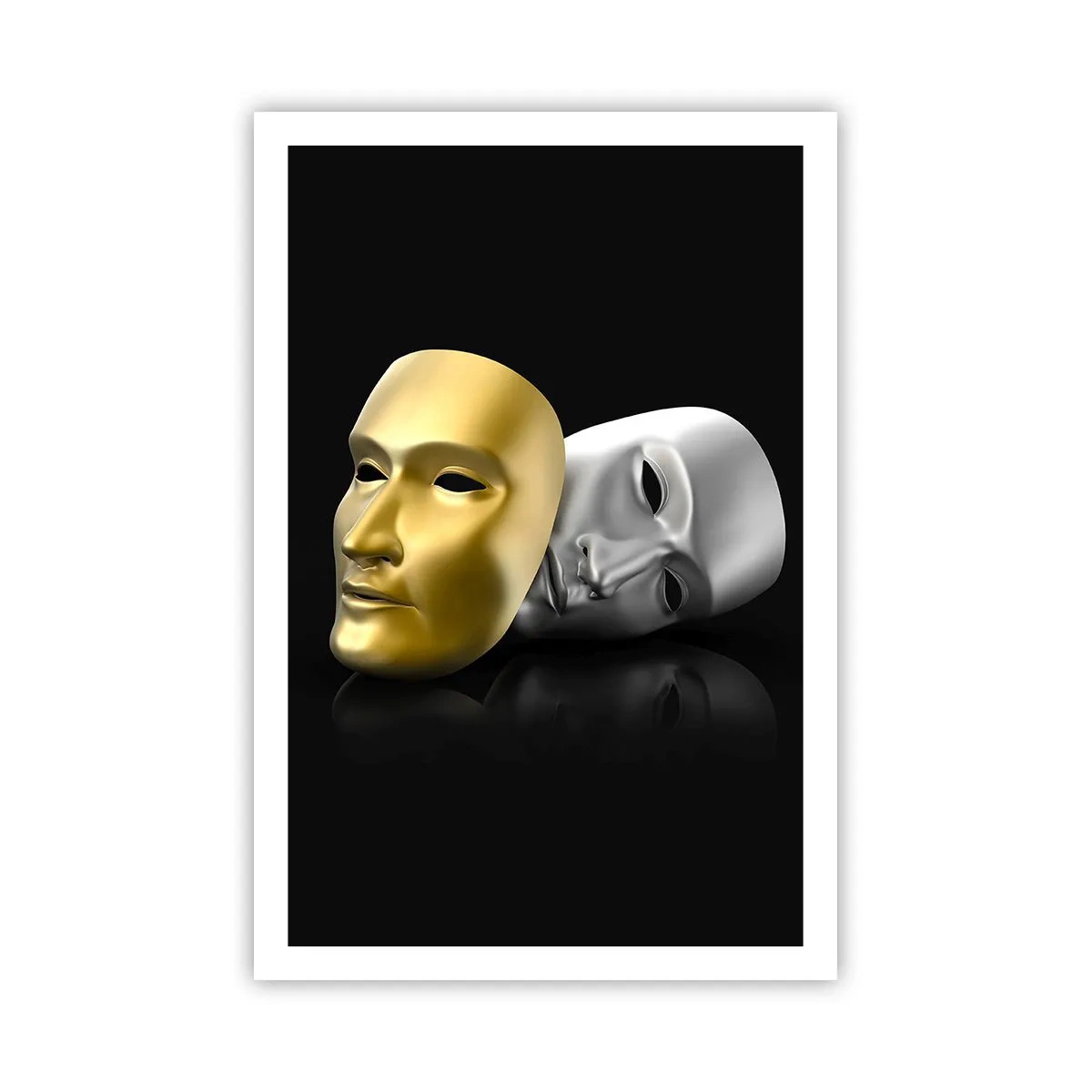 Plakat - Życie to jest teatr - 61x91 cm