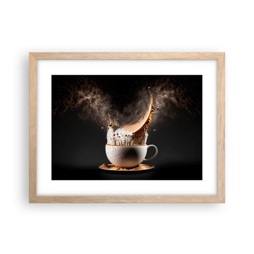 Plakat w ramie jasny dąb - Eksplozja smaku - 40x30 cm