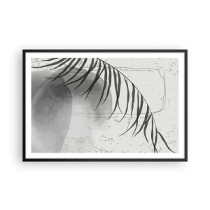 Plakat w czarnej ramie - Subtelna egzotyka natury - 91x61 cm