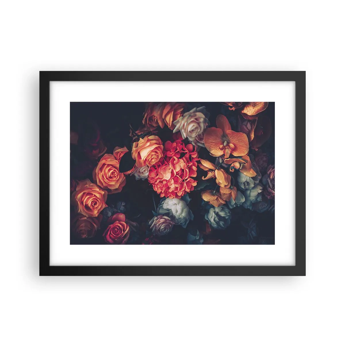 Plakat w czarnej ramie - Jak u holenderskich mistrzów - 40x30 cm