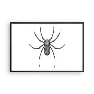 Plakat w czarnej ramie - Niepokojąca precyzja - 91x61 cm