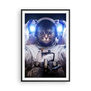Plakat w czarnej ramie - Houston, macie problem - 61x91 cm