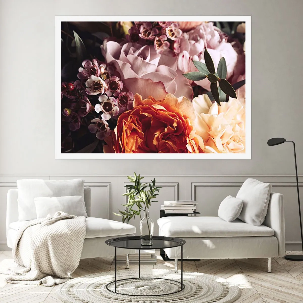Plakat - Otulone pięknem - 50x40 cm