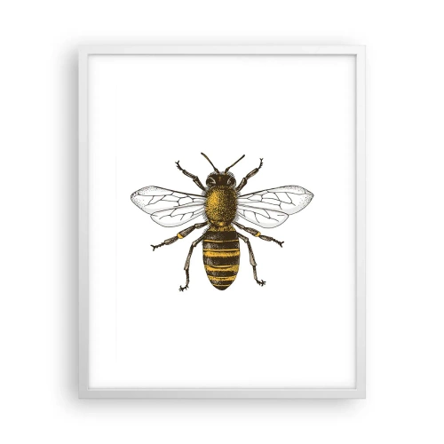 Plakat w białej ramie - Piękna i dobra - 40x50 cm