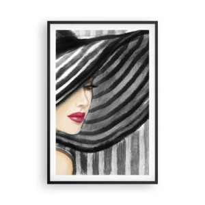 Plakat w czarnej ramie - Gdzie ciebie szukać? - 61x91 cm