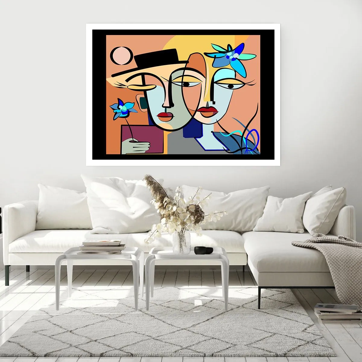 Plakat - Picassowskie randez vous - 91x61 cm