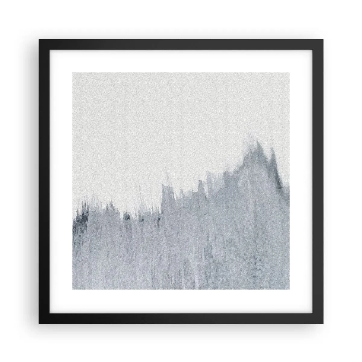 Plakat w czarnej ramie - Tajemniczy zapis - 40x40 cm