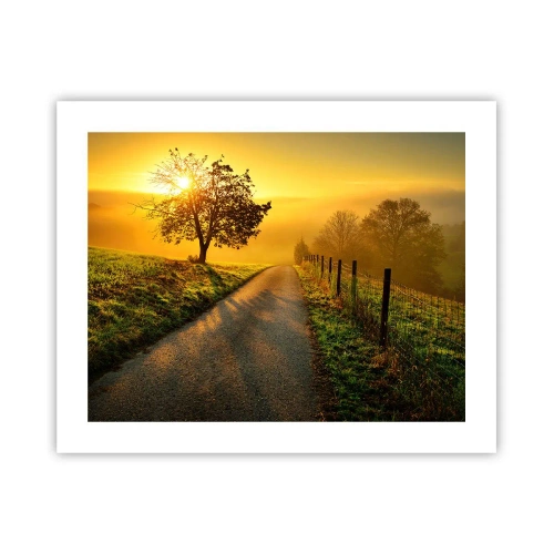 Plakat - Miodne popołudnie - 50x40 cm