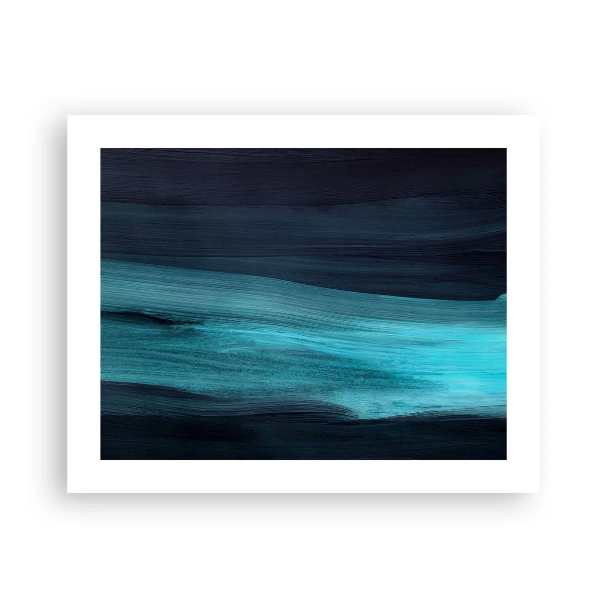 Plakat - Popłyń z nurtem - 50x40 cm