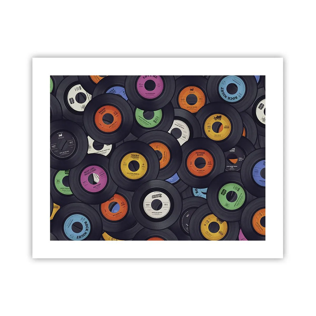 Plakat - Kolory klasyki - 50x40 cm