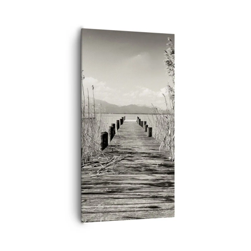 Obraz na płótnie - W zaciszu traw - 65x120 cm