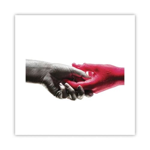 Plakat - Razem, choć inni - 40x40 cm