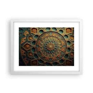Plakat w białej ramie - W arabskim klimacie - 40x30 cm