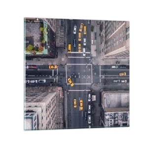 Obraz na szkle - Prosty wybór - 40x40 cm