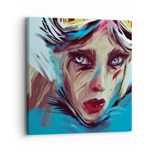 Obraz na płótnie - Wojowniczka szos - 30x30 cm