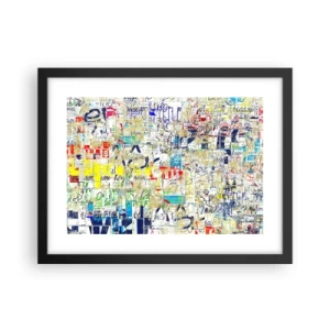 Plakat w czarnej ramie - Po prostu cieszy oczy - 40x30 cm