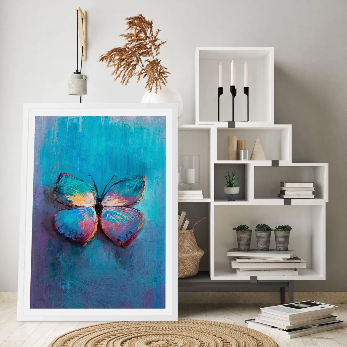 Plakat w białej ramie - W pełnej krasie - 40x50 cm