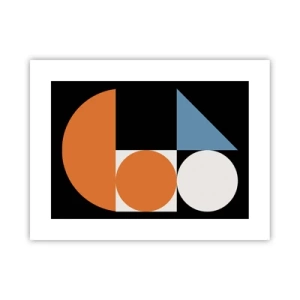 Plakat - Układ figurowy - 40x30 cm