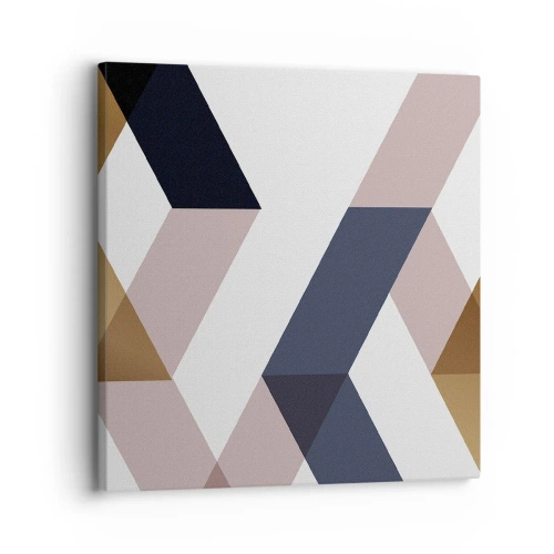Obraz na płótnie - Płaszczyzny i kąty - 30x30 cm