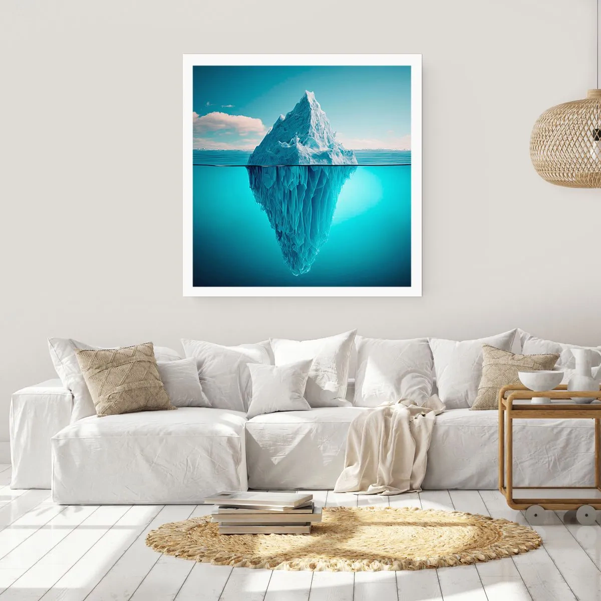 Plakat - Królowa lodu - 60x60 cm