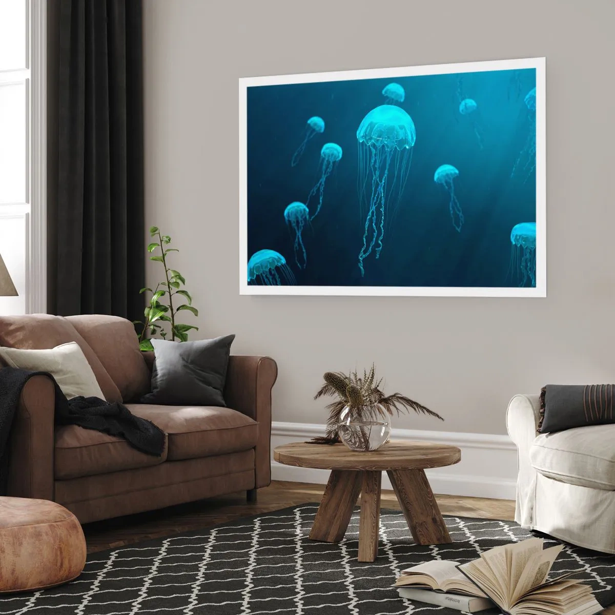 Plakat - Oceaniczny taniec - 91x61 cm