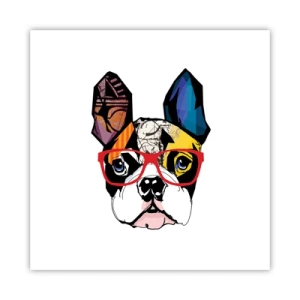 Plakat - Intelektualista - 40x40 cm