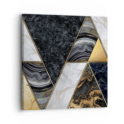 Obraz na płótnie - Kamień przy kamieniu - 30x30 cm