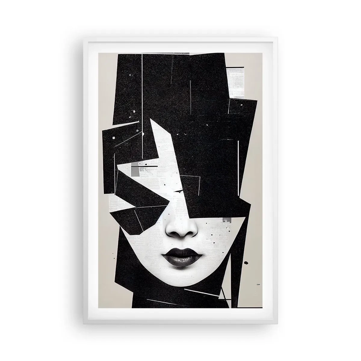 Plakat w białej ramie - Głęboko ukryte - 61x91 cm