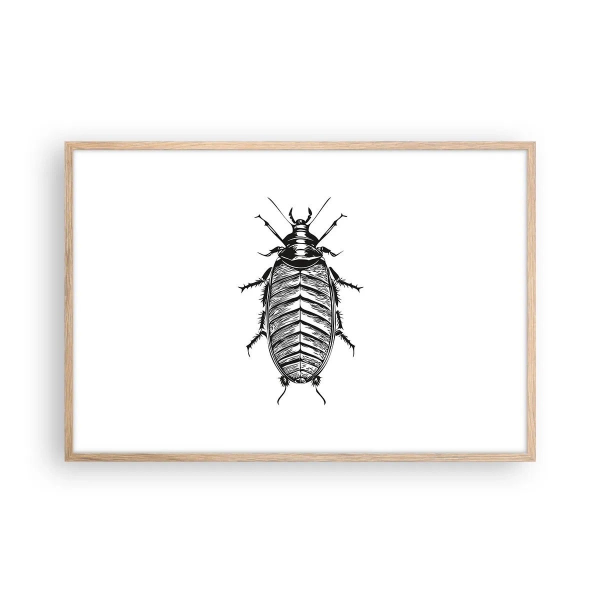 Plakat w ramie jasny dąb - Co za okaz! - 91x61 cm